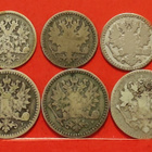 25 p 1866, 1869 ja 1872 + 50 p 1864, 1865 HARVINAINEN. (KD5) - pikkukuva 2