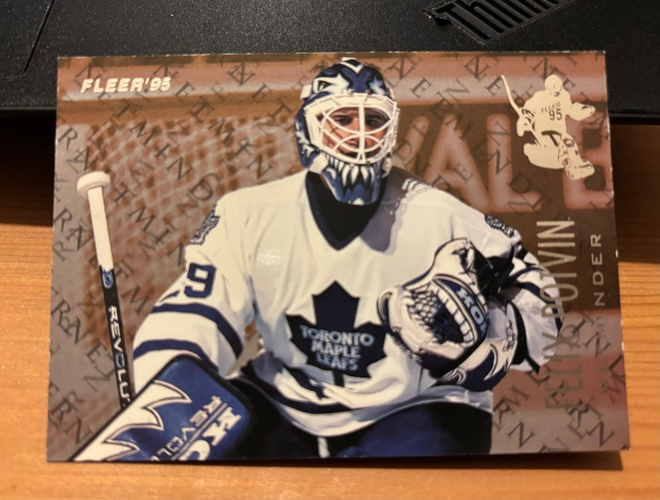 1994-95 Fleer Netminders #7 Felix Potvin