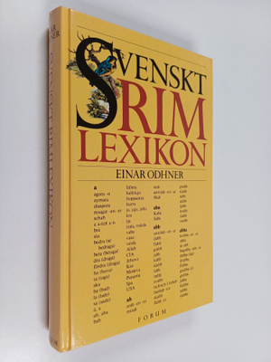 Einar Odhner : Svenskt rimlexikon