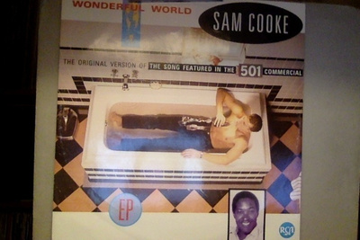 SAM COOKE :: WONDERFUL WORLD :: VINYYLI  MAXI EP 12"    1986