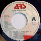 QUADROPHONIA :: FIND THE TIME (Part 1) :: VINYYLI, SINGLE 7" - pikkukuva 3