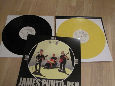 James Puhto-Ren Rok rok rok lp keltainen vinyyli uusi
