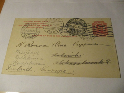 1914 New York ehiö Lahteen