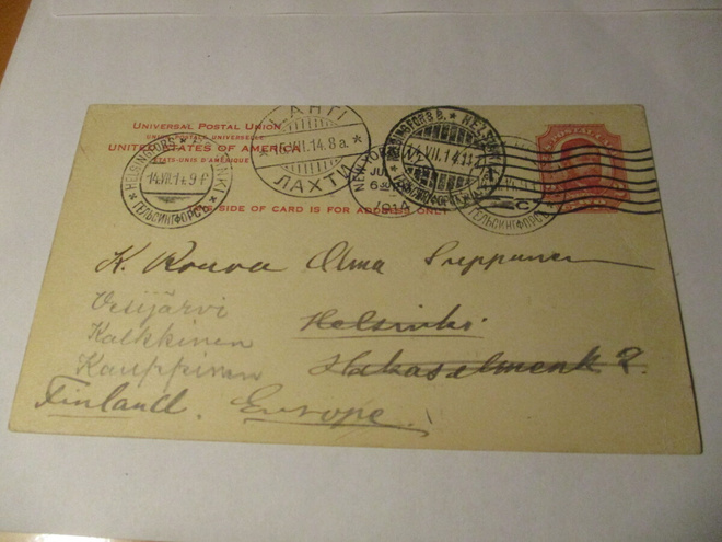 1914 New York ehiö Lahteen