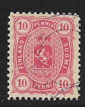Nelilukuiset 1885 10p (LAPE 21) O