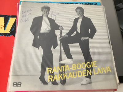 Tuija’s Company  Ranta-Boogie single Ps Costello 1988