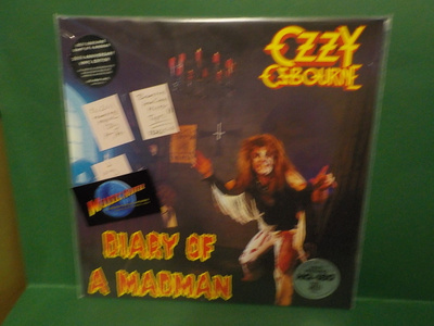 OZZY OSBOURNE - DIARY OF A MADMAN M-/M- EU 2011 LP
