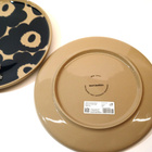 Marimekko Unikko lautanen 20 cm tumma sininen-beessi 2kpl - pikkukuva 2