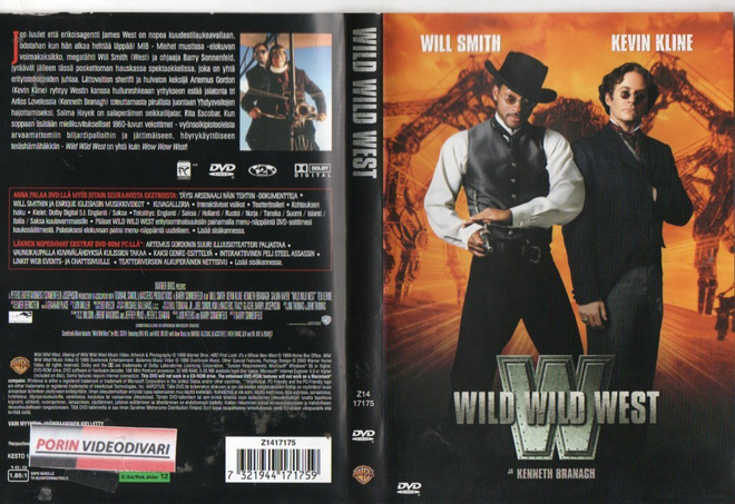 Wild Wild West	(5 640)	K	-FI-	DVD	suomik.		will smith	1999	1