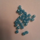 4mm pyöreä turkoosi helmi - pikkukuva 1