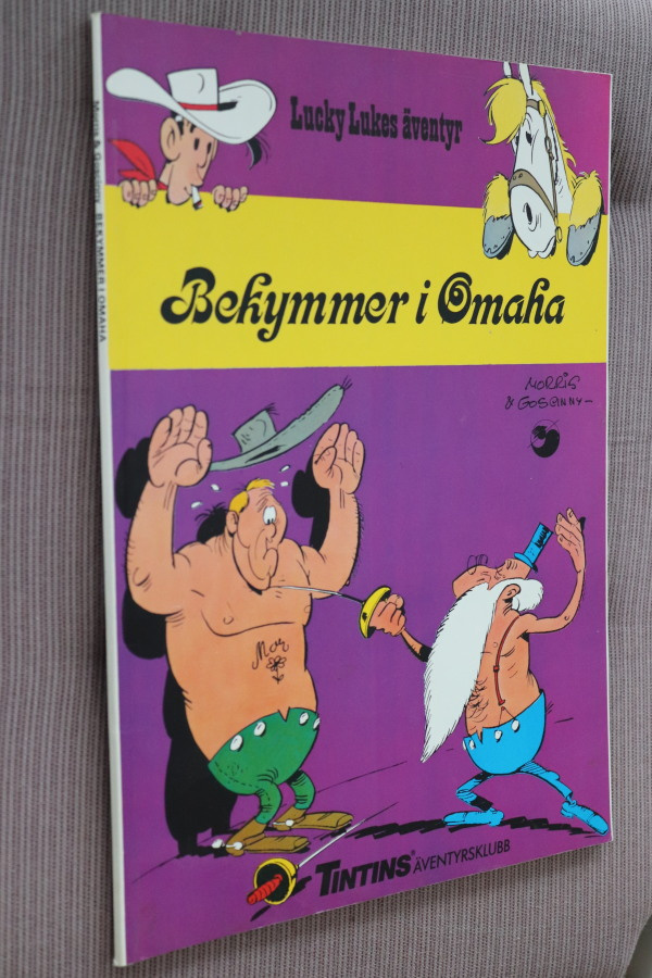 Morris & Goscinny : Bekymmer i Omaha Lucky Luke