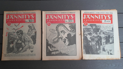 Jännityslukemisto 30/1953 - 33/19553 - 2/1956