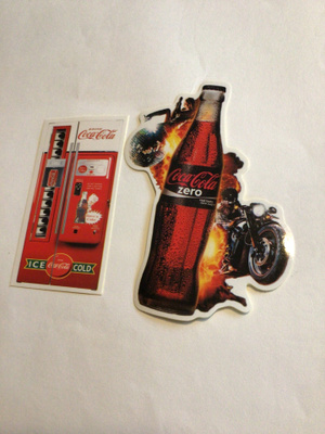 Vintage Coca-Cola tarroja,2kpl