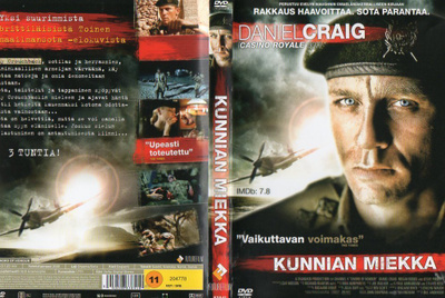 KUNNIAn miekka (8 289) k -FI- suomik. DVD daniel craig 2001