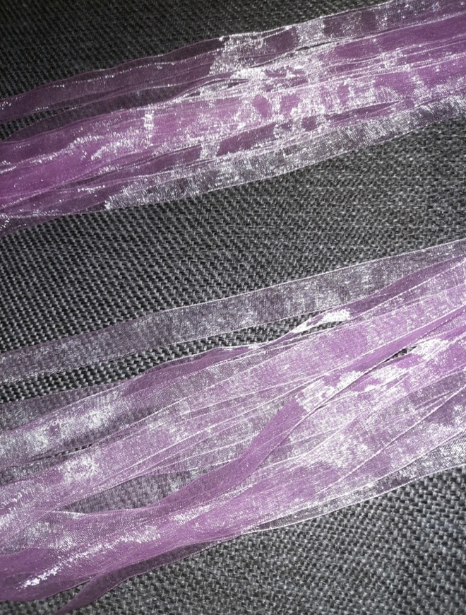 Vaalean violetti orgatza nauha 300cm