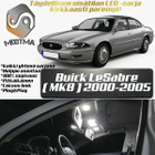 Buick LeSabre (MK8) Sisätilan LED-sarja 17-osain - pikkukuva 1