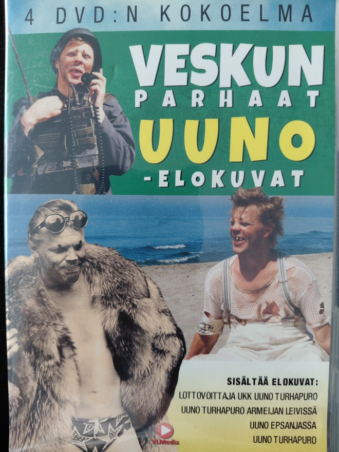 VESKUN PARHAAT UUNO-ELOKUVAT DVD (4 DISC)