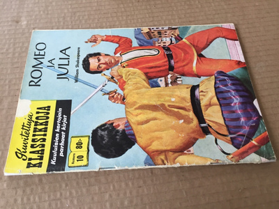 KUVITETTUJA KLASSIKKOJA 10 ROMEO JA JULIA