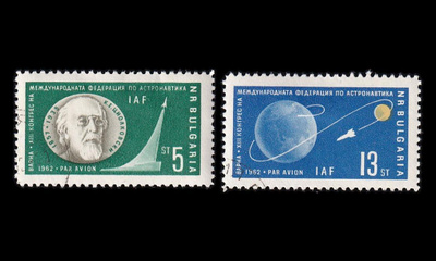 Bulgaria 1347-8 o Kansainvälinen astronauttikongressi (1962