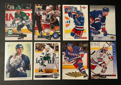 Pat Verbeek - New York Rangers & Hartford Whalers - 8x
