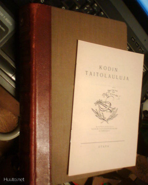Vilho Setälä KODIN TAITOSANAKIRJA + Taitolauluja (1 p. 1930)