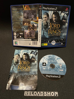 The Lord of the Rings The Two Towers - FIN PS2 - CIB