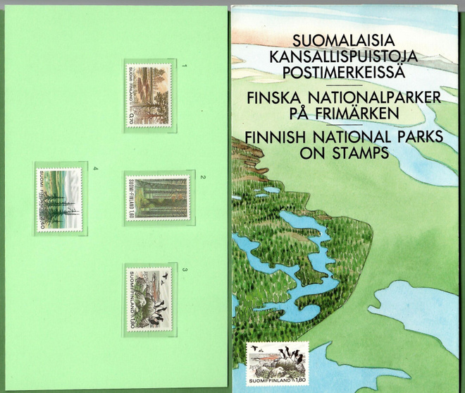 Suomalaisia kansallispuistoja (100)