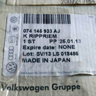 V.A.G Audi VW Seat Skoda KIA Toyota Moniurahihna 074145933AJ - pikkukuva 2