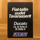 Esite Fiat Ducato 14, 14 Turbo Diesel, 18 Turbo Diesel 1986 - pikkukuva 1