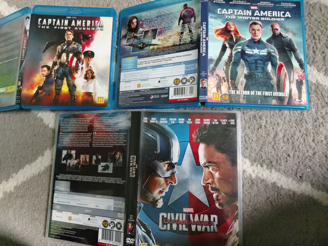 3x Captain America