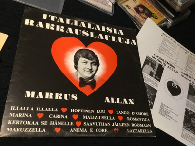 Markus Allman Italialaisia rakkauslauluja Lp
