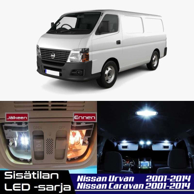Nissan Urvan (E25) Sisätilan LED-sarja 9-osainen