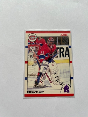 1990-91 Score Canadian #10 Patrick Roy