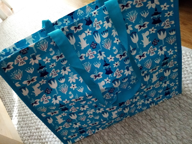 MUUMI MOOMIN LAUKKU OSTOS KASSI BAG