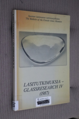 Lasitutkimuksia IV 1987 Gunnel Nyman ( 1987 k.po )