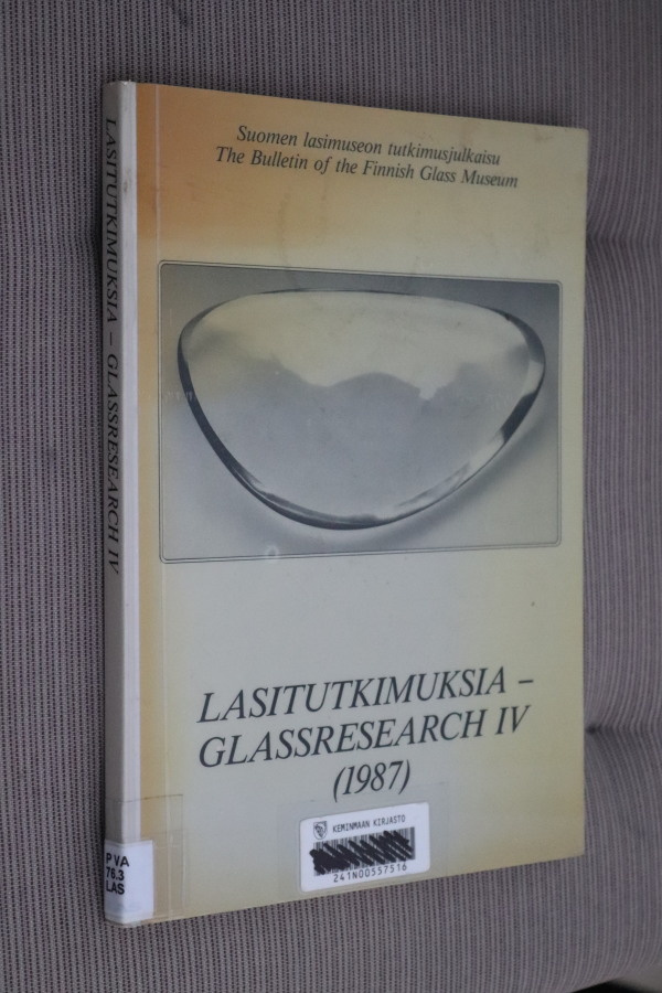 Lasitutkimuksia IV 1987 Gunnel Nyman ( 1987 k.po )