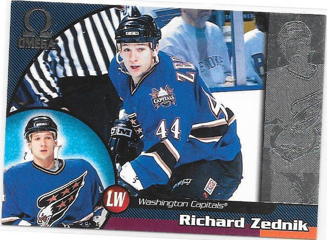 1998-99 Pacific Omega #250 Richard Zednik Washington Capital