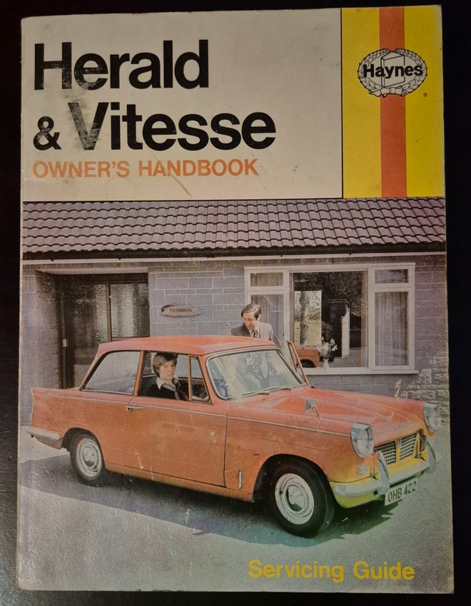Triumph Herald & Vitesse Owners Handbook
