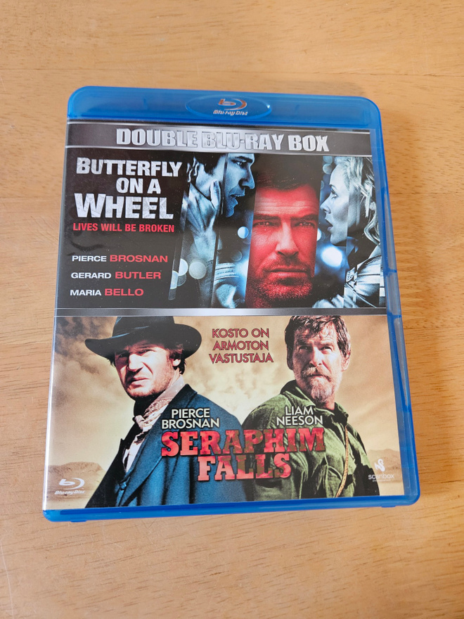 Butterfly on a Wheel + Seraphim Falls (2 x Blu-ray)