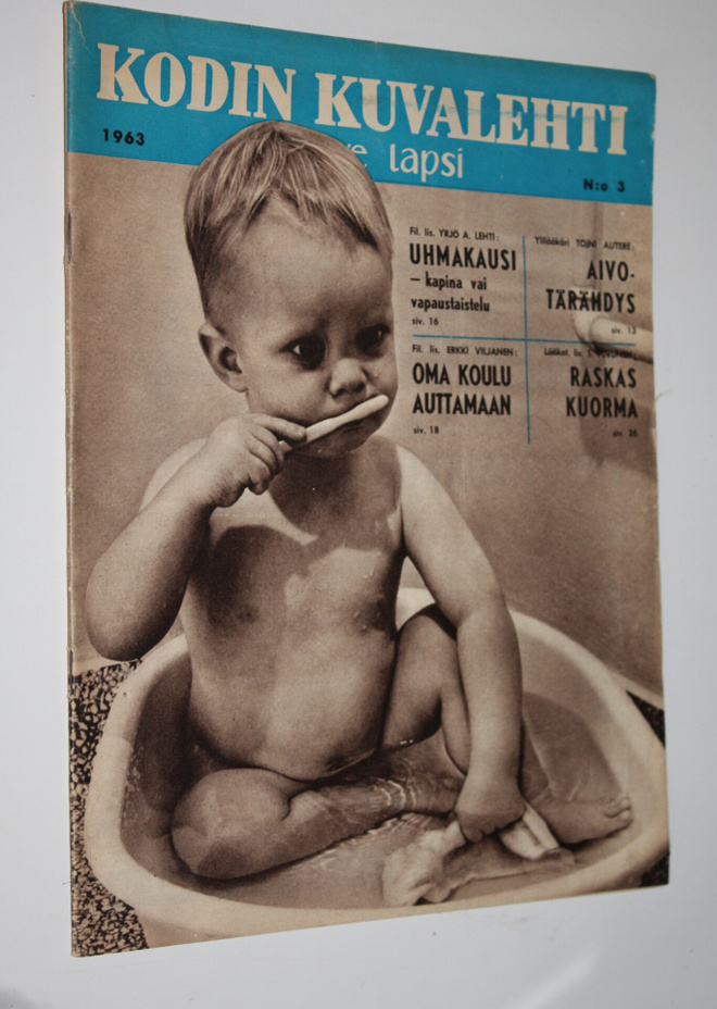 Kodin kuvalehti Terve lapsi nro 3/1963