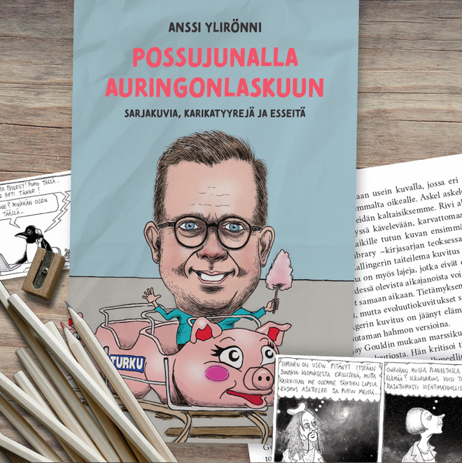 Anssi Ylirönni: Possujunalla auringonlaskuun (Uusi)