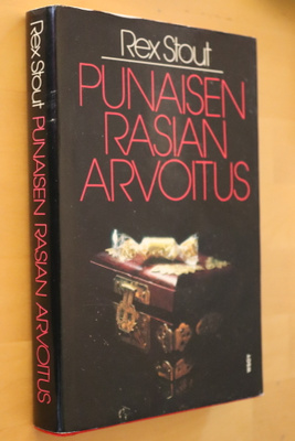 Rex Stout : Punaisen rasian arvoitus ( 1.p. 1987 )