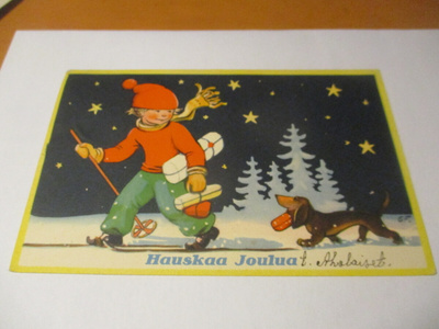 Forsström Hauskaa Joulua KB 124/10 - 1942