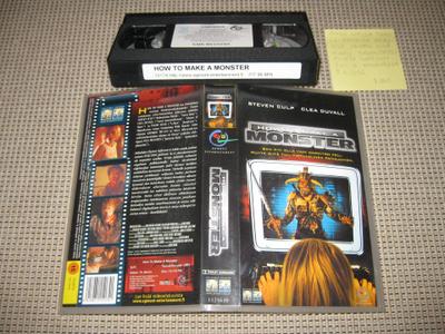 How to Make a Monster-VHS Suomikasetti, Egmont, Julie Strain