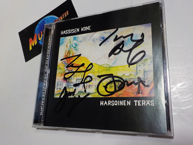 HASSISEN KONE - HARSOINEN TERÄS CD NELJÄLLÄ NIMMARILLA