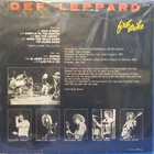 DEF LEPPARD - FIRST STRIKE - BEL 1985 EX-/EX+ LP + NIMMARIT - pikkukuva 2