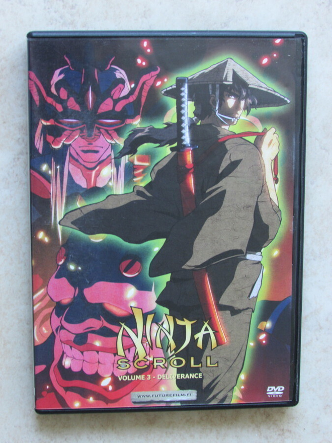 Ninja Scroll, volume 3 - Deliverance, DVD.