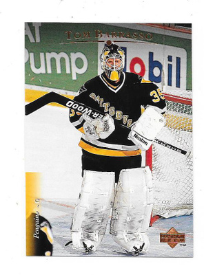 1995-96 Upper Deck #115 Tom Barrasso Pittsburgh Penguins MV