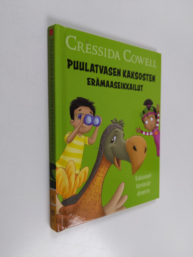 Cressida Cowell : Puulatvasen kaksosten erämaaseikkailut ...
