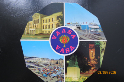 VAASA MONIKUVAPOSTIKORTTI KULKEMATON